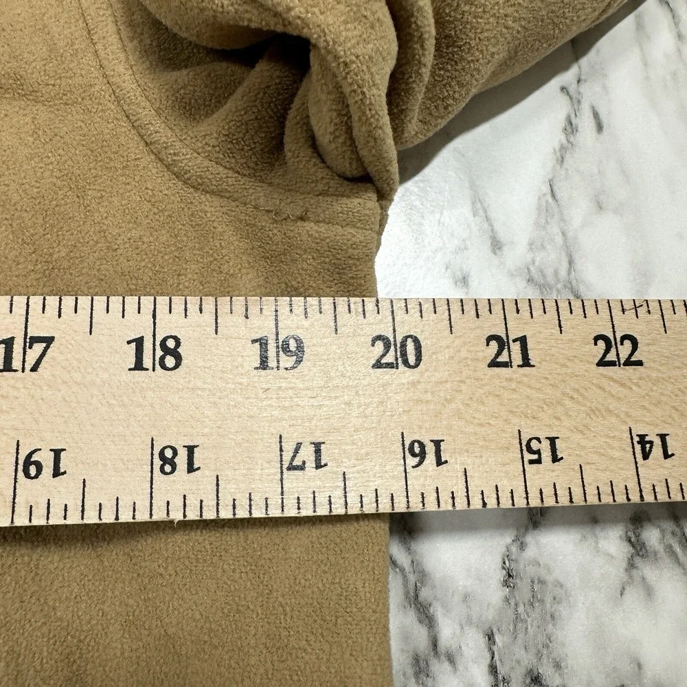 Uniqlo Undercover Full Zip Pocket Hoodie Sz XL (12) Boys Khaki (See Measurements